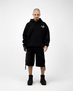 Black Boxy Hoodie