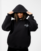 Black Boxy Hoodie